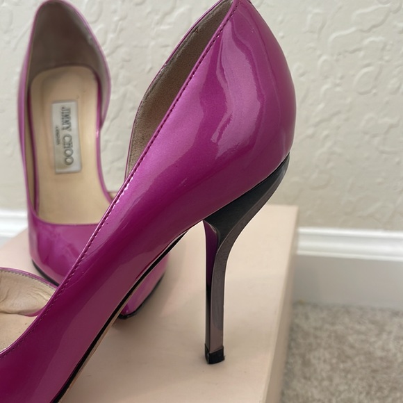 Jimmy Choo London Leather Aegean 38.5 - Picture 3 of 8